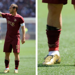 Scarpini hot sale totti oro