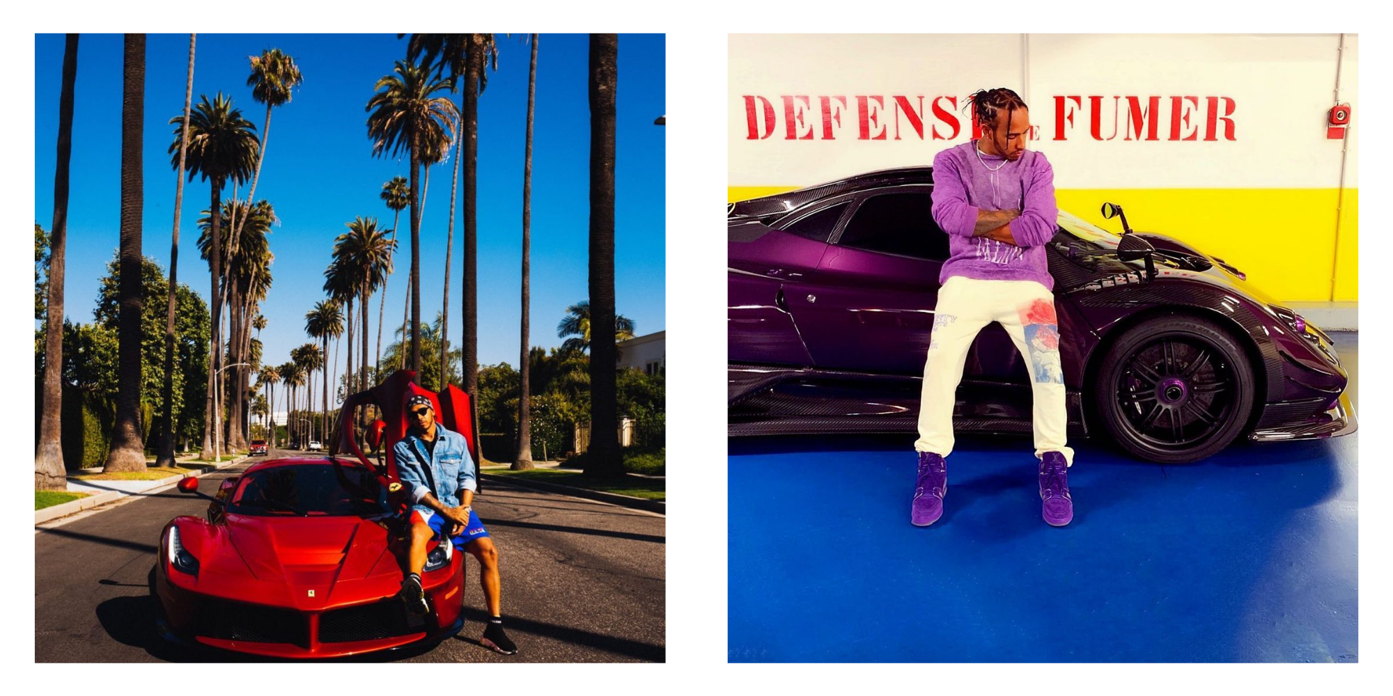 Ferrari LaFerrari (sx), Pagani Zonda 760LH (dx)