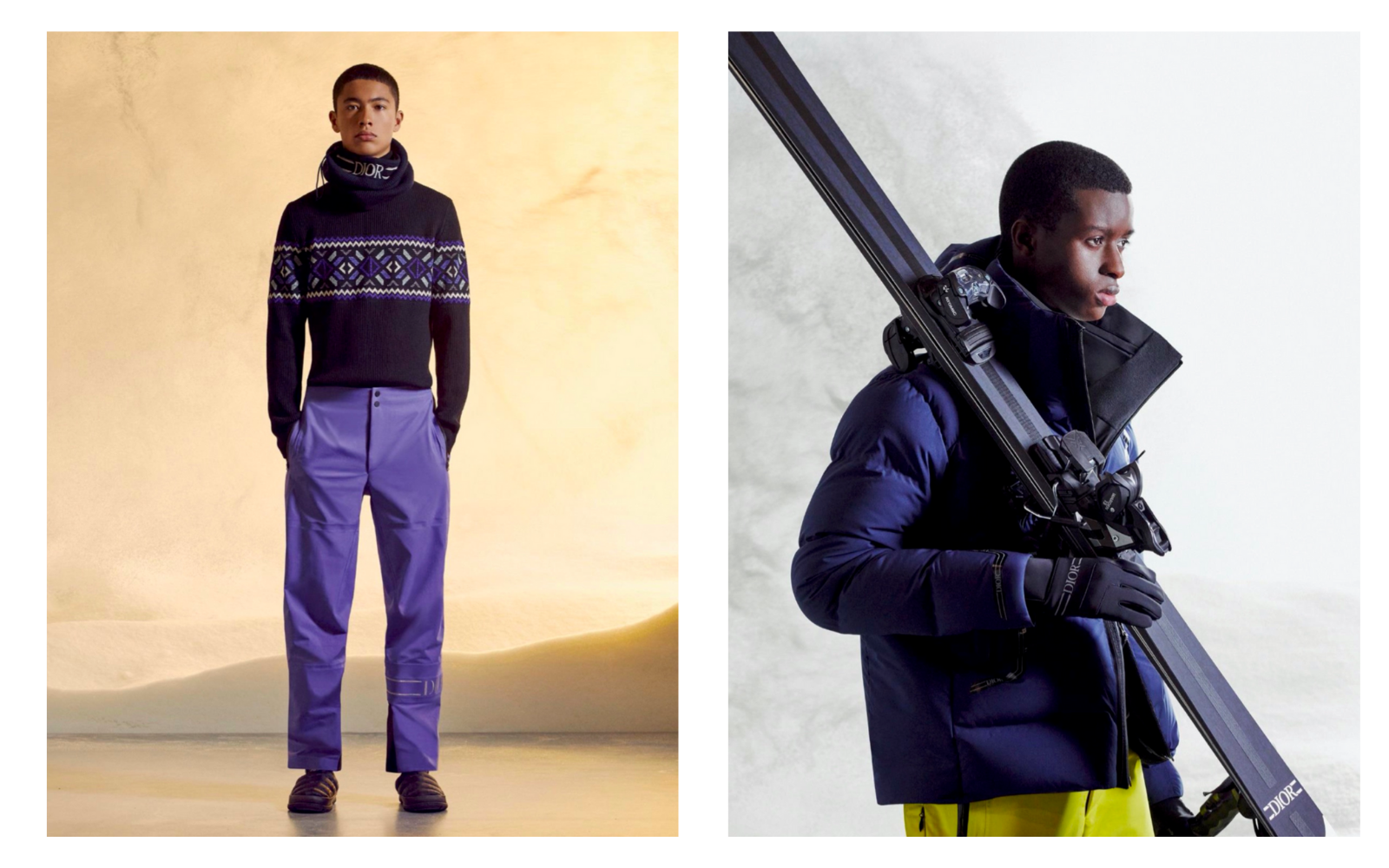 DIOR スキーコレクション　手袋 Dior unveils new Ski Collection - nss sports