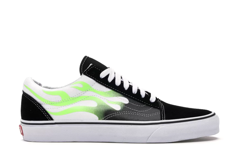 Vans Old Skool Flame Black True White