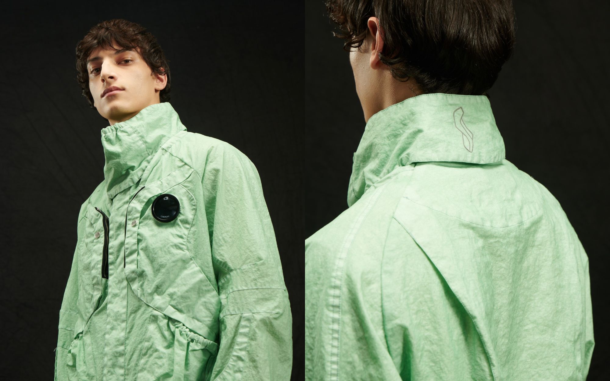 The new modular jacket by C.P. Company x Kiko Kostadinov