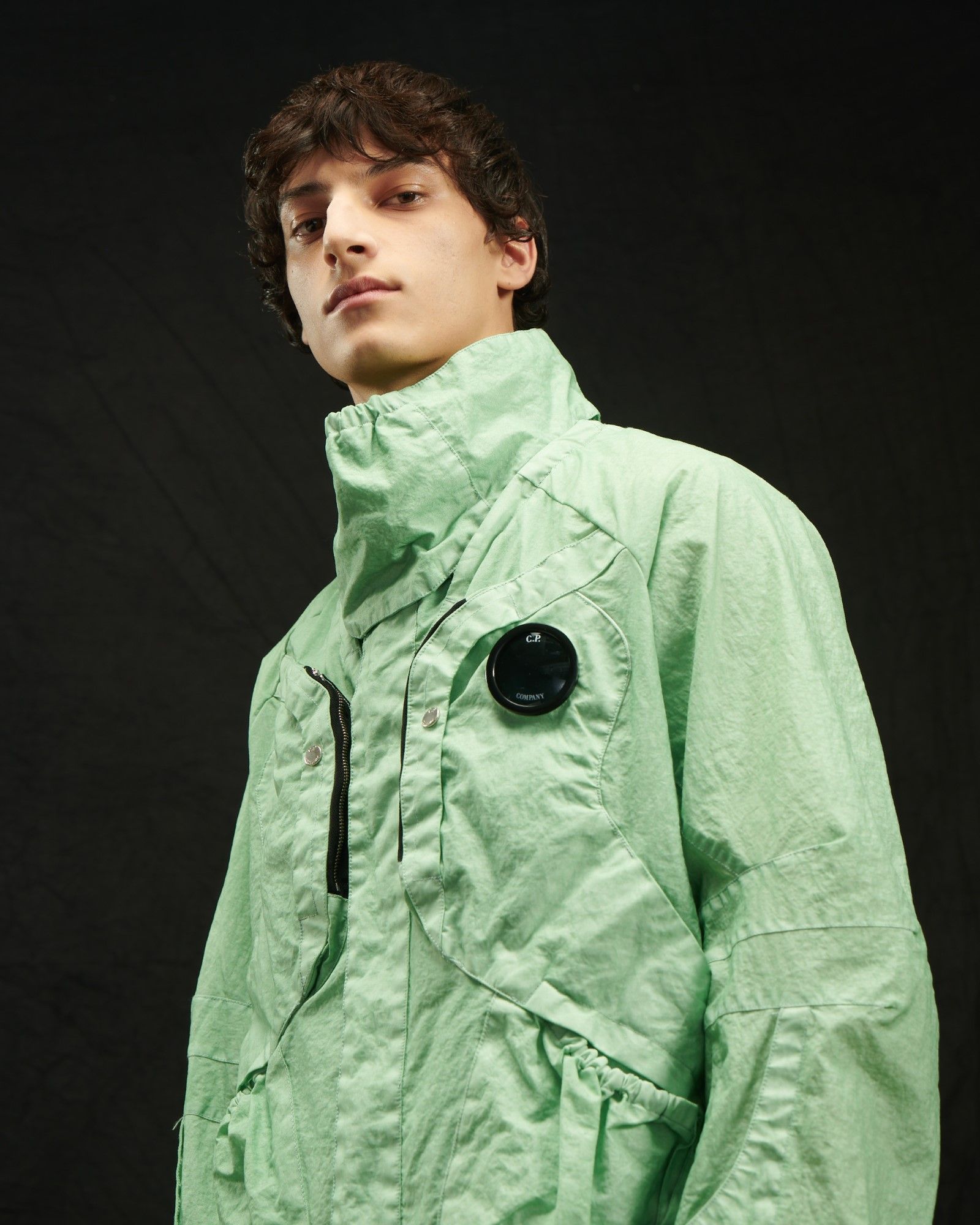 kiko × C.P. COMPANY, 24SS NYLON JACKET The new modular jacket by C.P. Company x Kiko Kostadinov