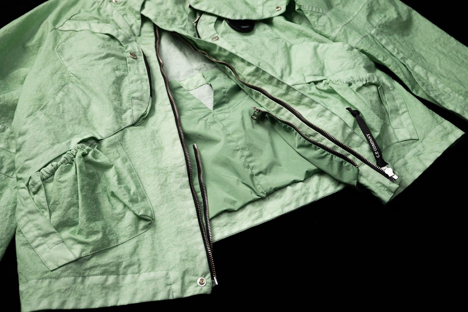 The new modular jacket by C.P. Company x Kiko Kostadinov