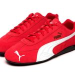 The PUMA Speedcat made for Ferrari Rosso corsa and PUMA Black
