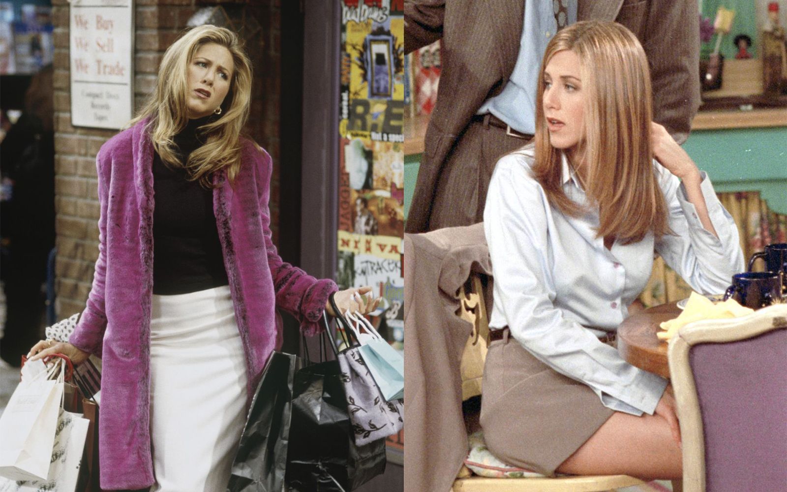 Fall outfits inspired by Rachel Green from the 90s sitcome