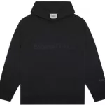 FEAR OF GOD ESSENTIALS 3D Silicon Applique Pullover Hoodie Dark Slate/Stretch Limo/Black