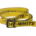 OFF-WHITE Industrial Belt (SS19) Yellow/Black