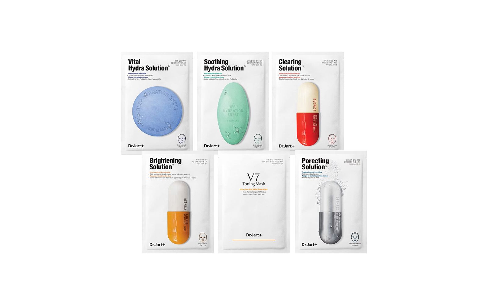 Dr.Jart+ Set Maschere Viso