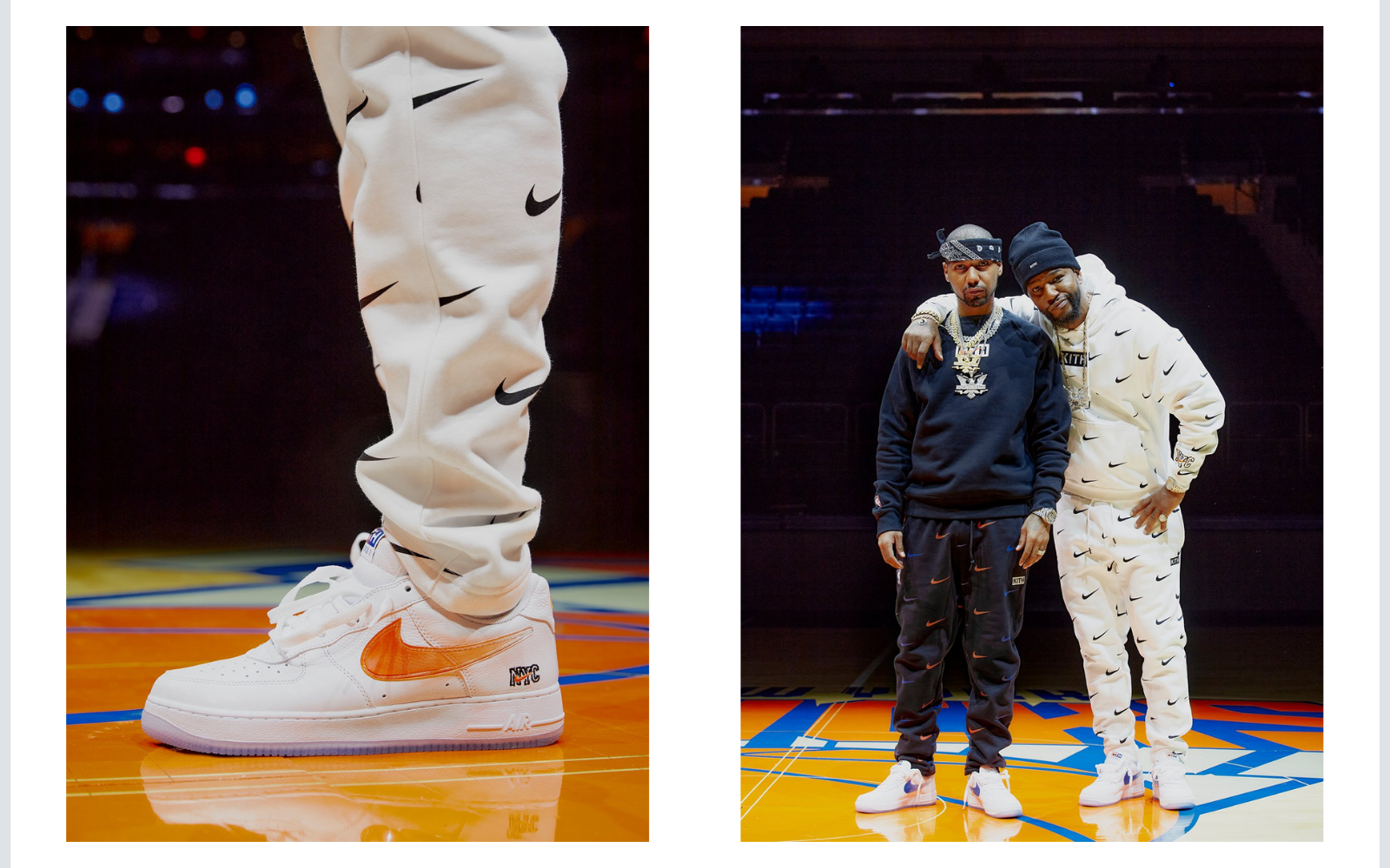 The new KITH ft. Nike x New York Knicks collection