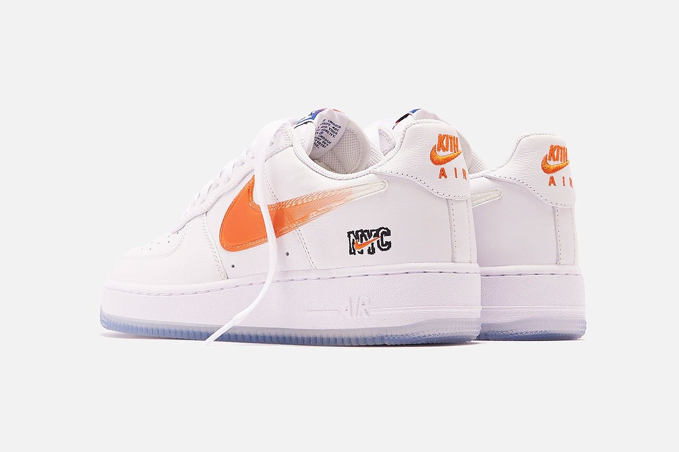 KITH×NIKE New York Knicks Kith & Nike for New York Knicks Tee White – Sole By Style