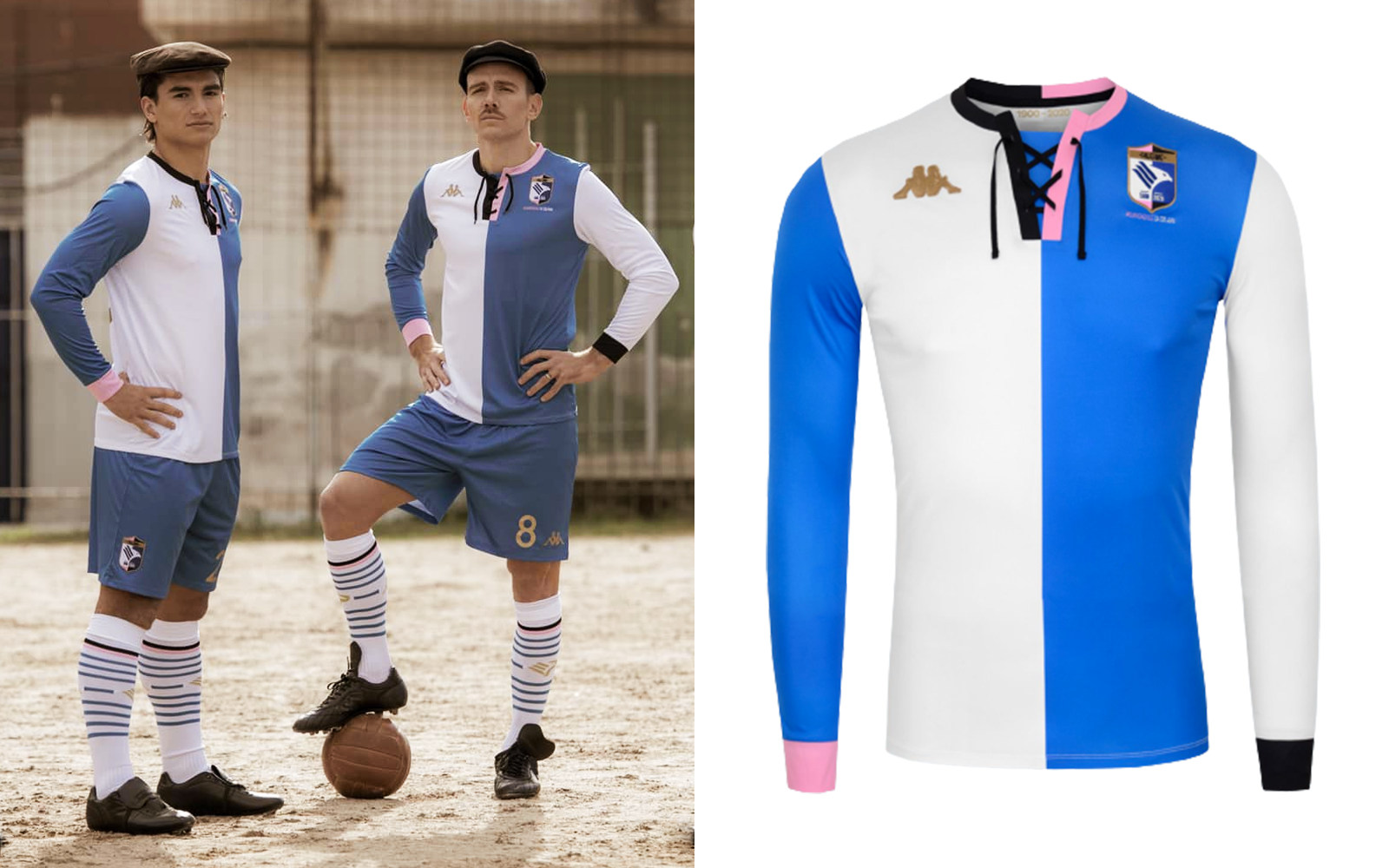 The special kit Kappa of Palermo for its 120th birthday