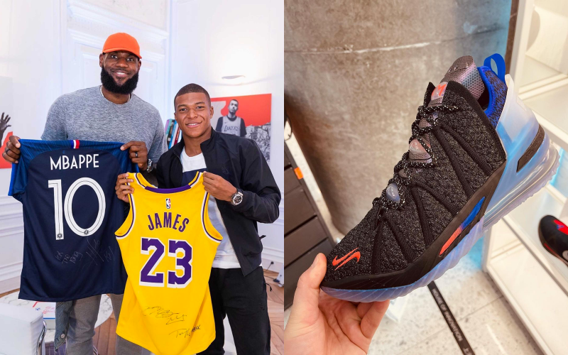 lebron 18 mbappé