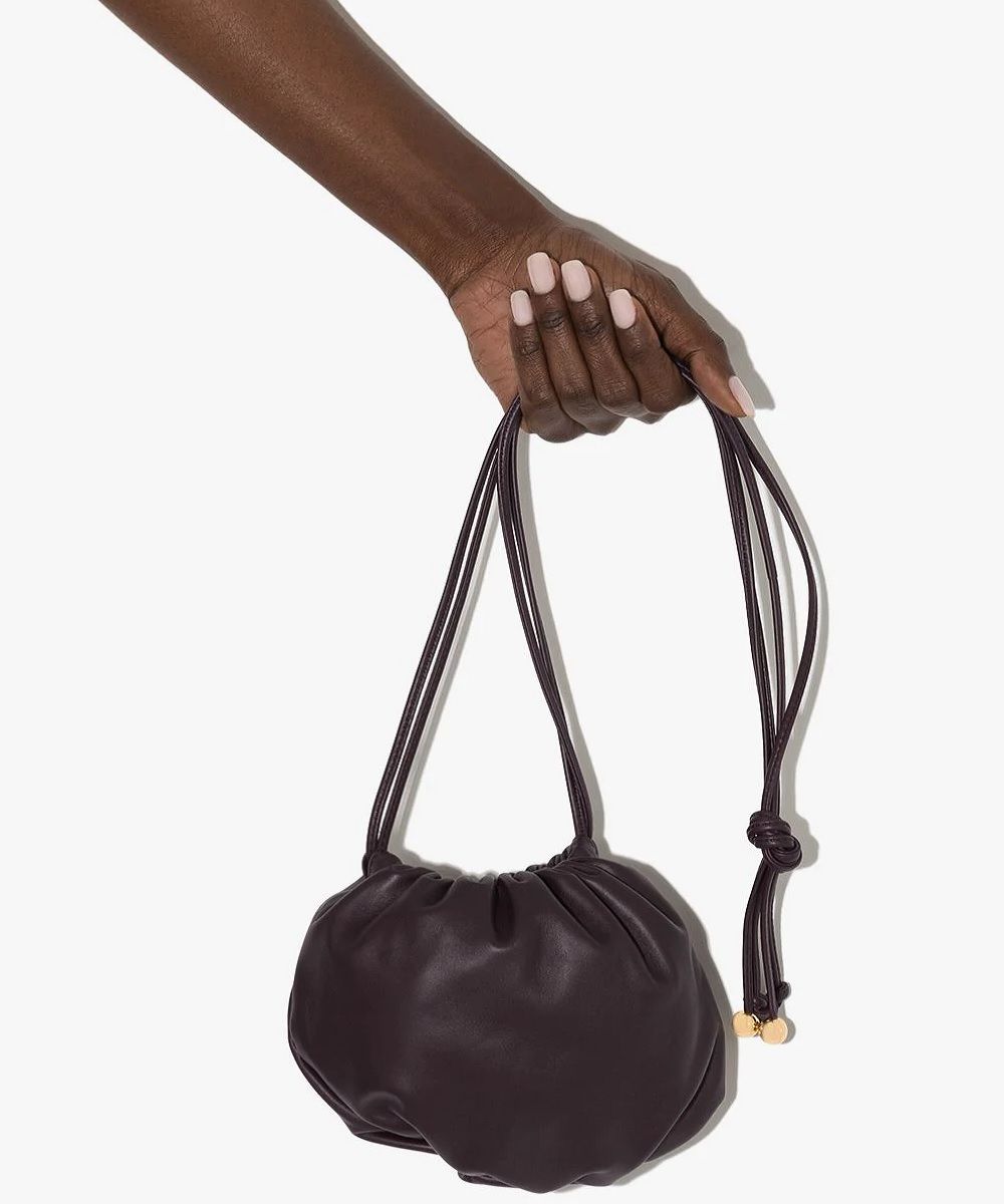 Bottega Veneta★素敵！Bulb Bag Chili Leather Clutch Handbag 2.5k NWT Bottega Veneta Bulb Bag Handbag Clutch Red Chili