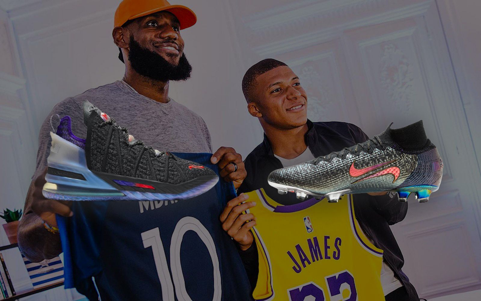 The collaboration between Nike, Lebron James and Kylian Mbappé