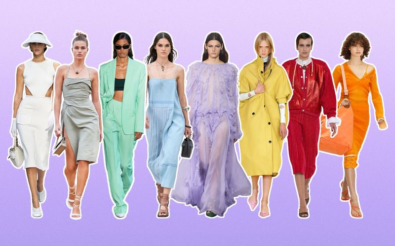 The colors of Spring/Summer 2021 in fashion