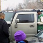 Lebron james store electric hummer