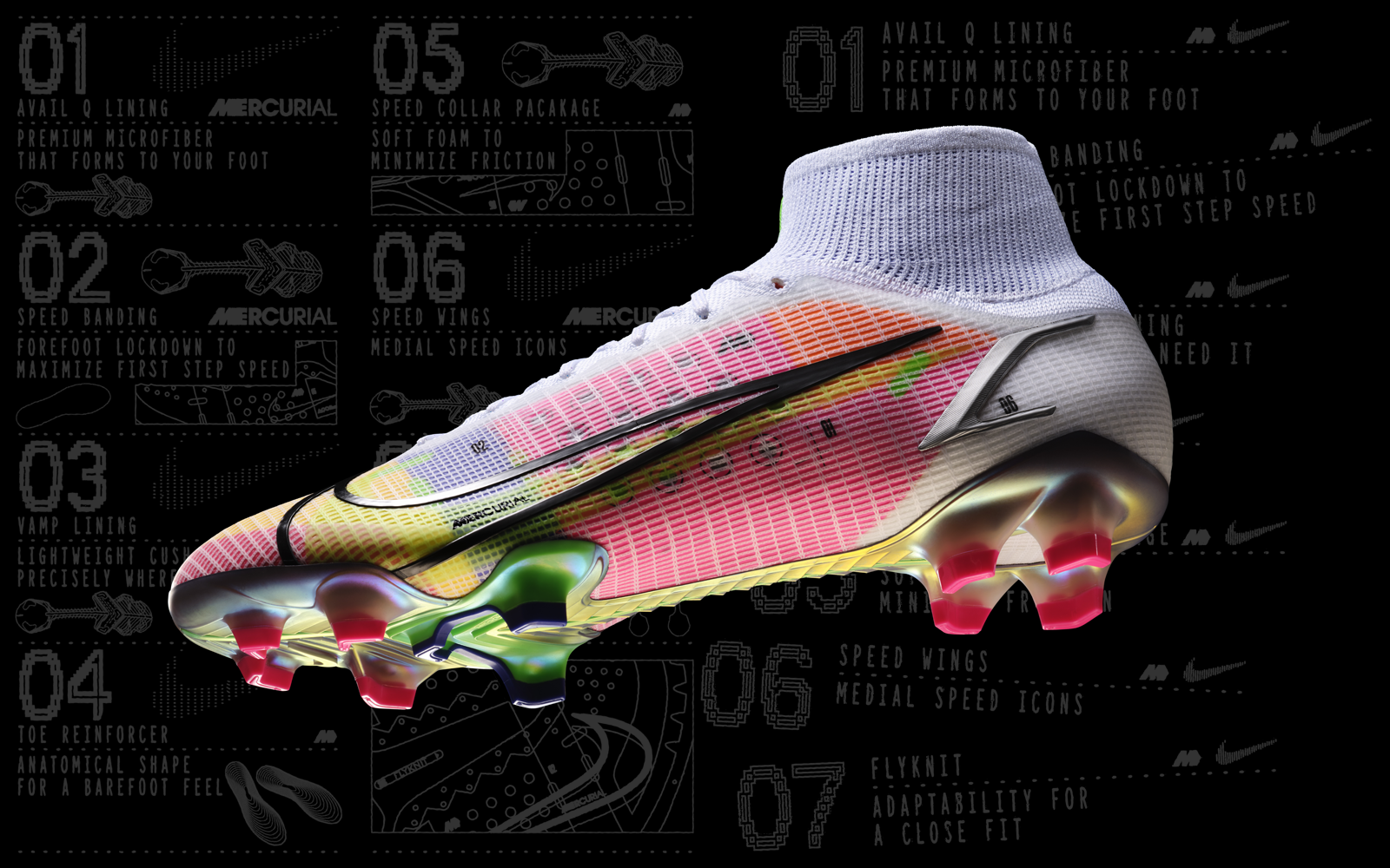 The new Mercurial Superfly 8 and Vapor 14 