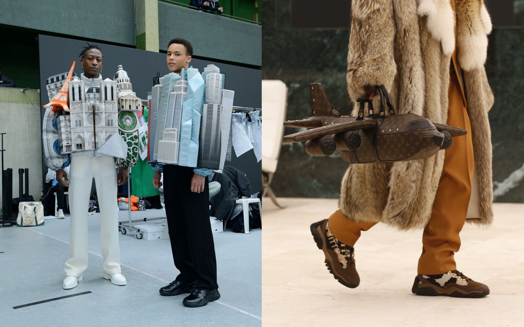 The wearable cities of Louis Vuitton FW21 collection - nss magazine