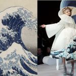 The Great Wave off Kanagawa by Hokusai; Proenza Schouler F/W '12