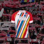The classic Mainz 05 jersey for the Carnival The German club's usual appointment is renewed, and this year, there is also space for fans