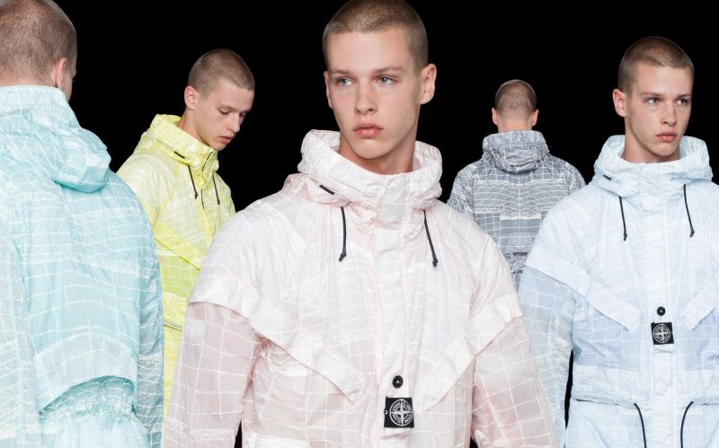 STONE  Reflective Grid ナイロンジャケット Stone-Island-SS-021-Reflective