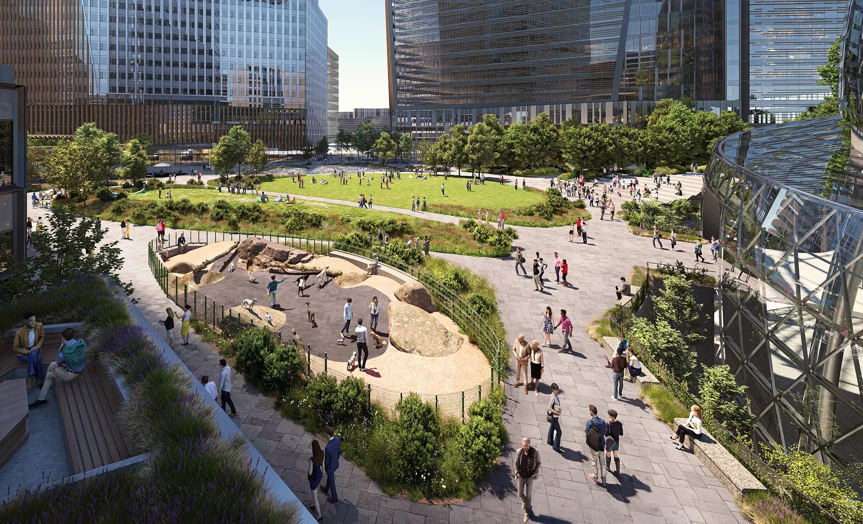 Amazon's new headquarters will be a huge tree-covered building - nss ...