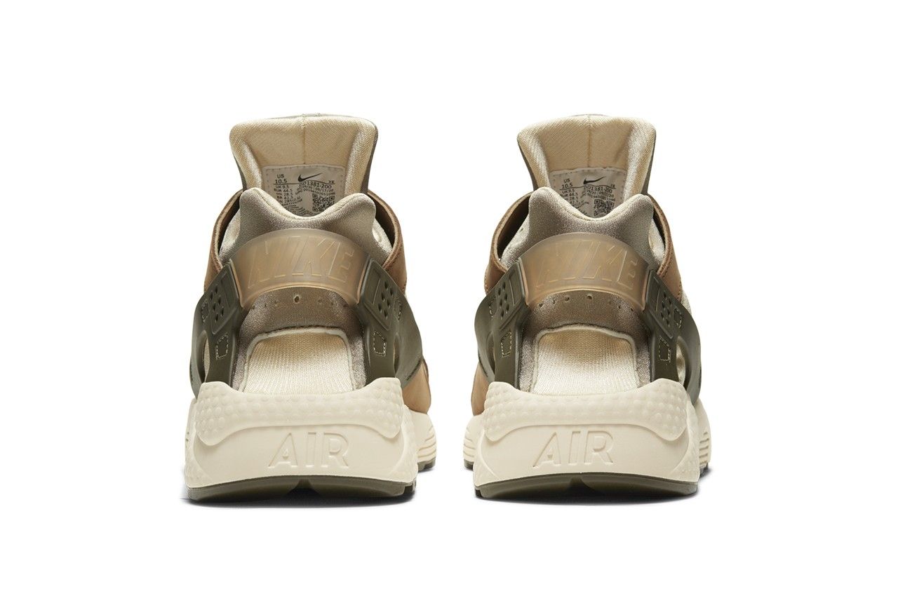 スニーカー Nike Air Huarache Stussy Desert Oak / Dark Olive 2021 ss 21 Stussy X Air Huarache LE 'Desert Oak' 2021 - Nike - DD1381