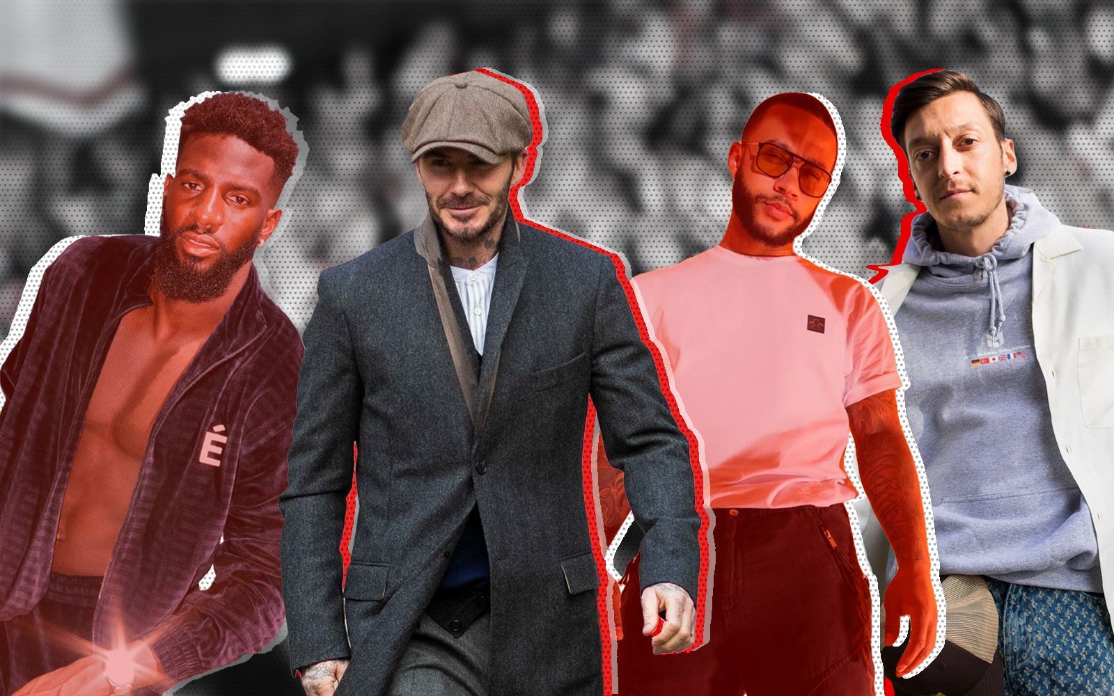 Memphis Depay pictured in David Beckham branded clothes - is he