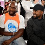 Kanye West and Virgil Abloh arriving to Cannes in 2009 in a
