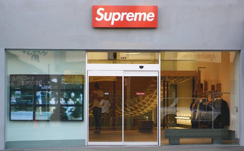 Supreme реклама