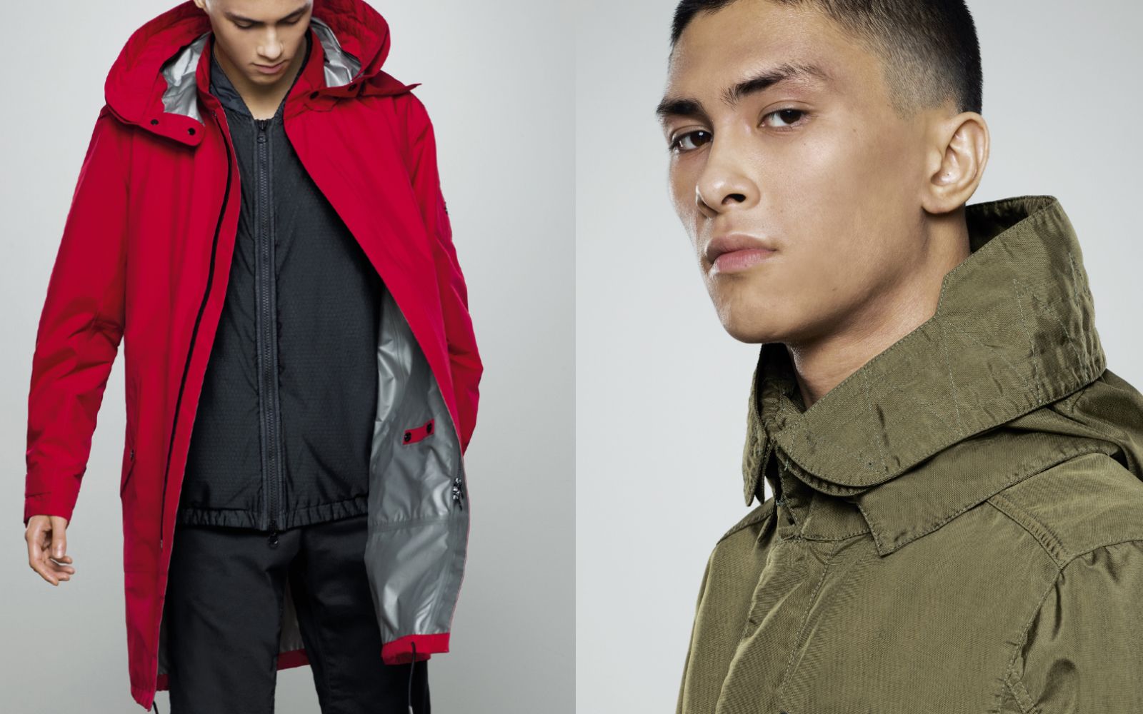 The SS21 collection by Stone Island Shadow Project