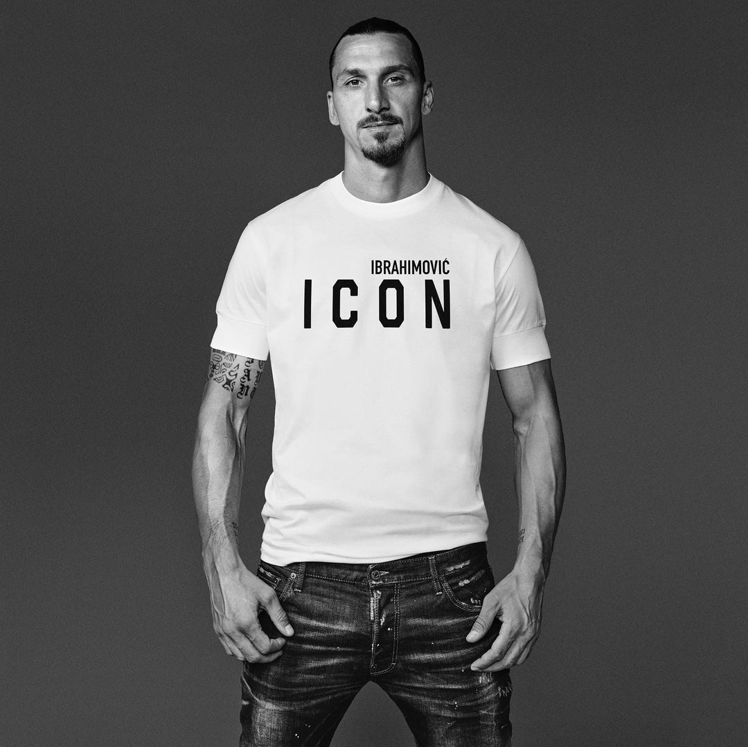 DSQUARED2 x Ibrahimović ウインドブレーカー　48号 DSQUARED2 X ZLATAN IBRAHIMOVIC Hybrid Jacket Blouson Hooded