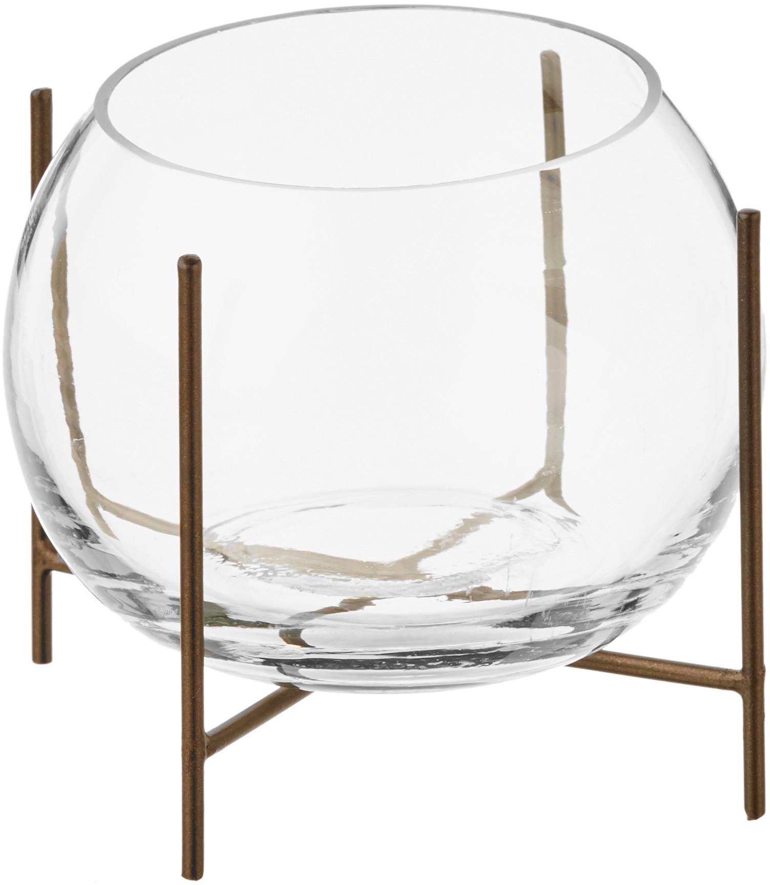 Westwing Glass and Wood Ada Vase