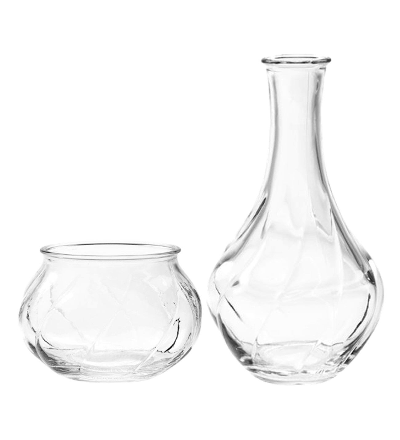 Ikea Viljestark Glass Vase