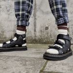 Dr. Martens x Suicoke punk-rock sandal To wear with socks, of course