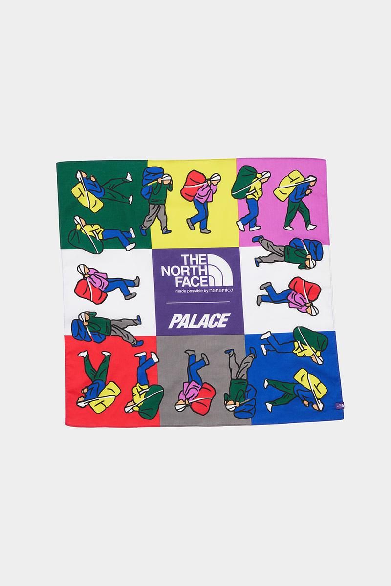 Palace The North Face Purple Label バンダナ The new Palace x THE NORTH FACE PURPLE LABEL capsule