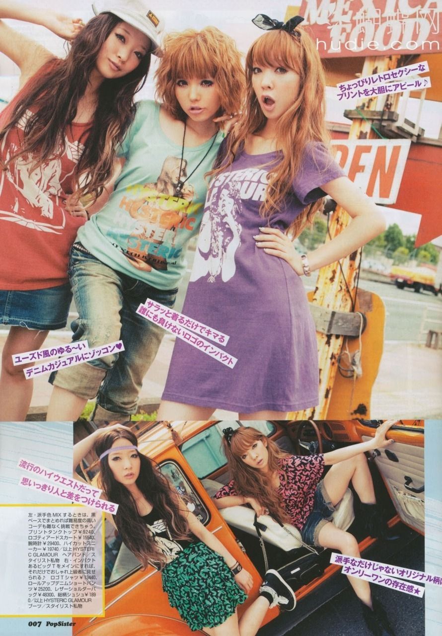 The history and the aesthetics of Hysteric Glamour - nss