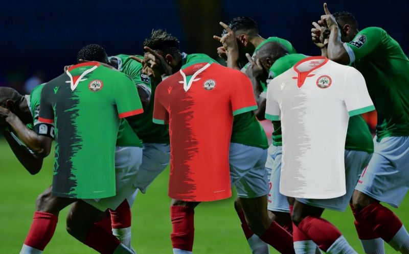 MAGLIA CALCIO CASA Burkina Faso Nazionale Tovio AFCON 2023 maglia