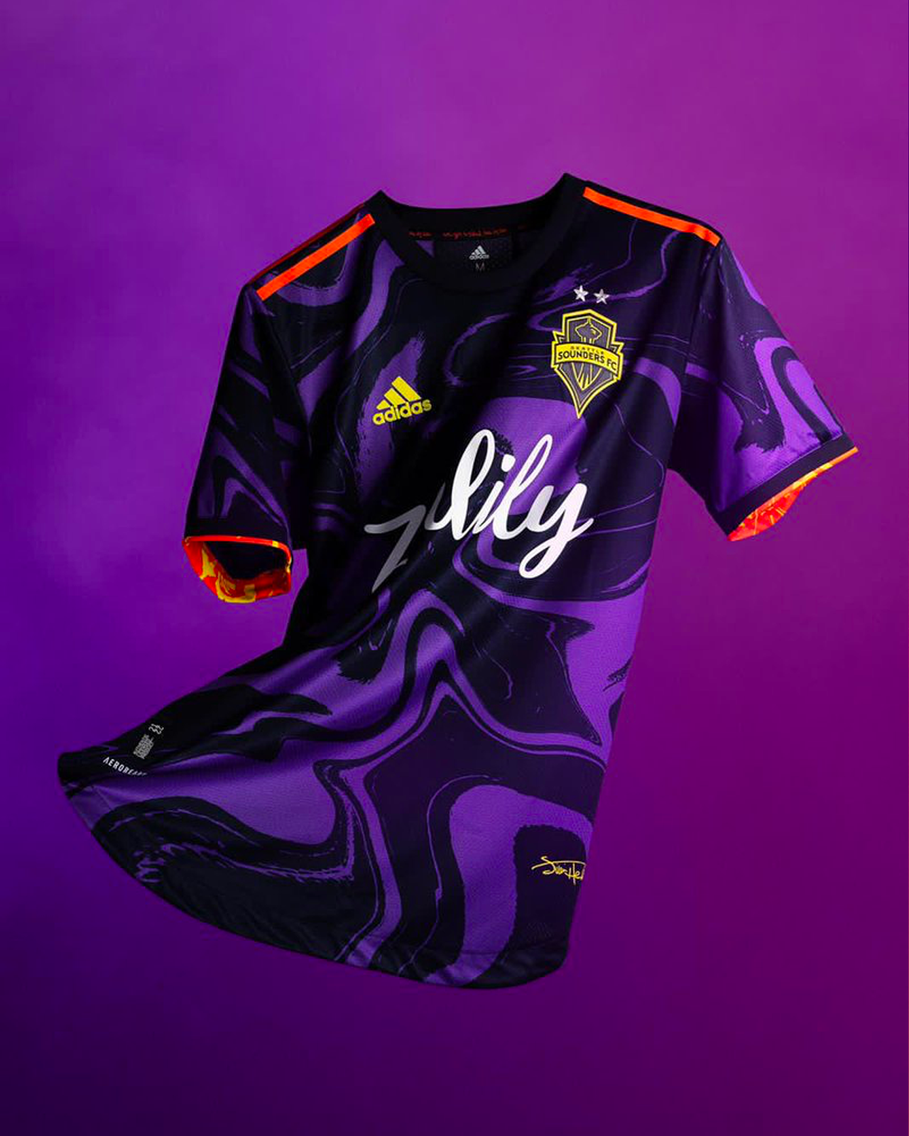 SeattleSounders 2021 ジミヘン ユニフォーム パープルヘイズ Sounders FC introduces 