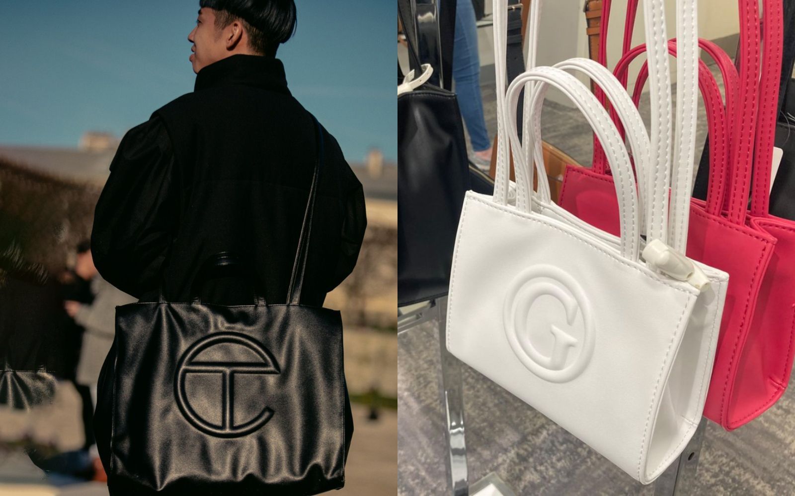 The controversy over Guess' tote bags similar to Telfar bags