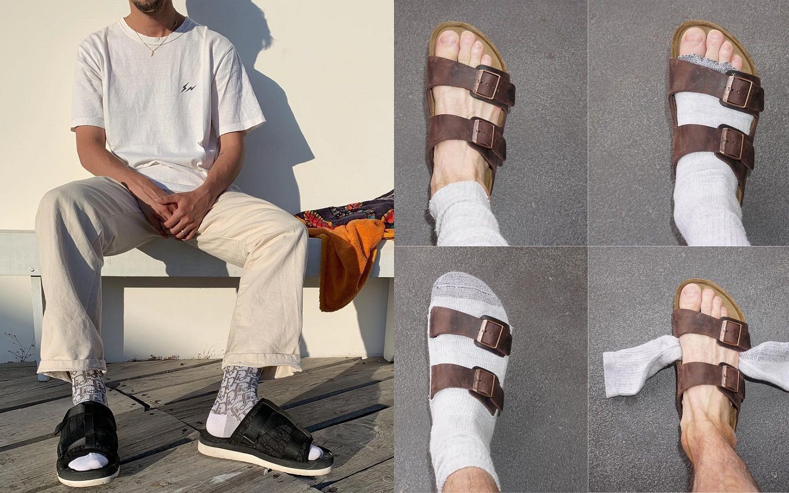 German socks with sandals new arrivals