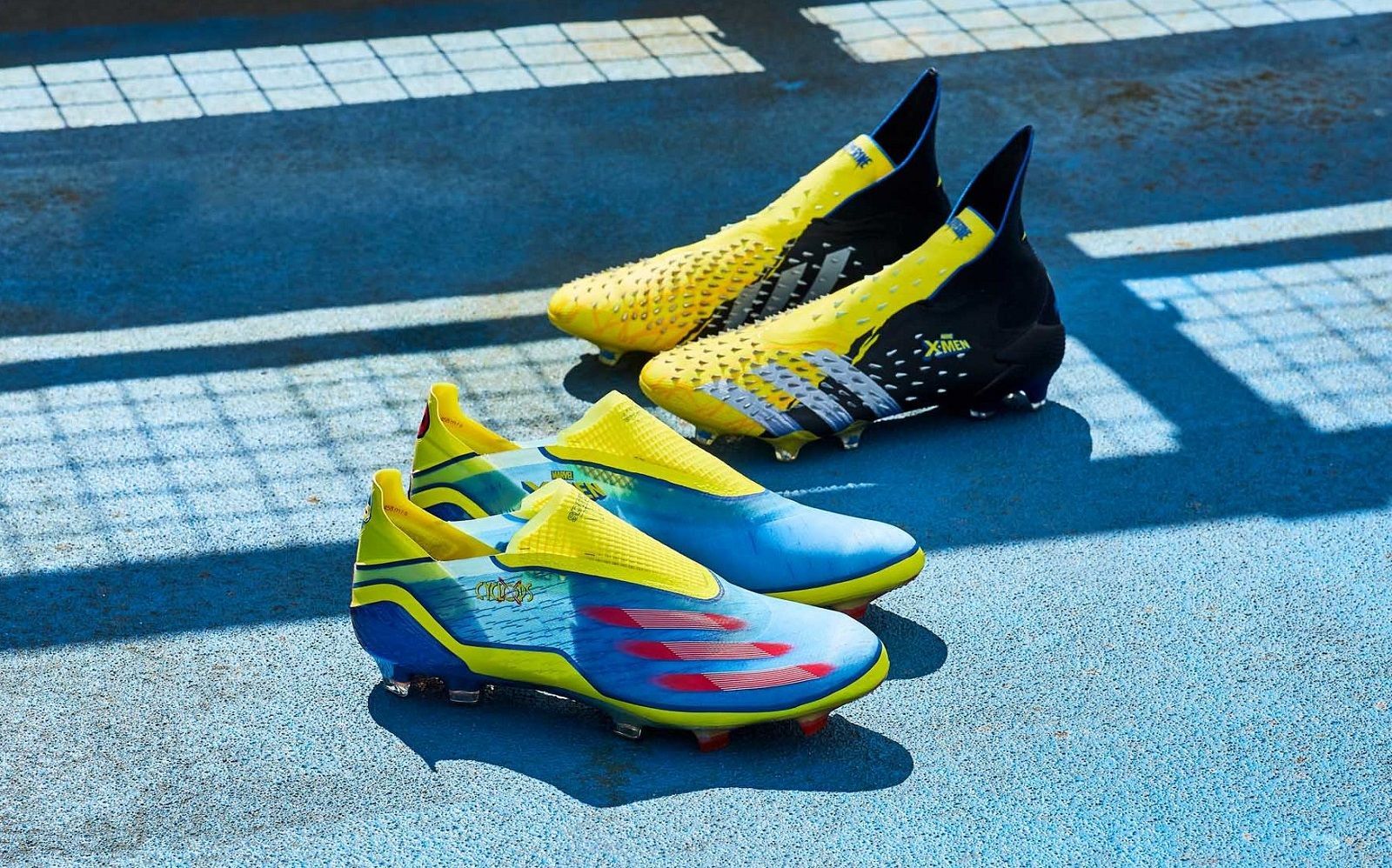 adidas マーベル X-MEN サッカーシューズ アディダス エックス ゴースト.1 FG adidas 【サッカー