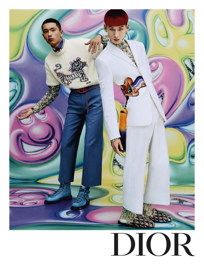 Dior x Kenny Scharf's new beachwear capsule - nss magazine
