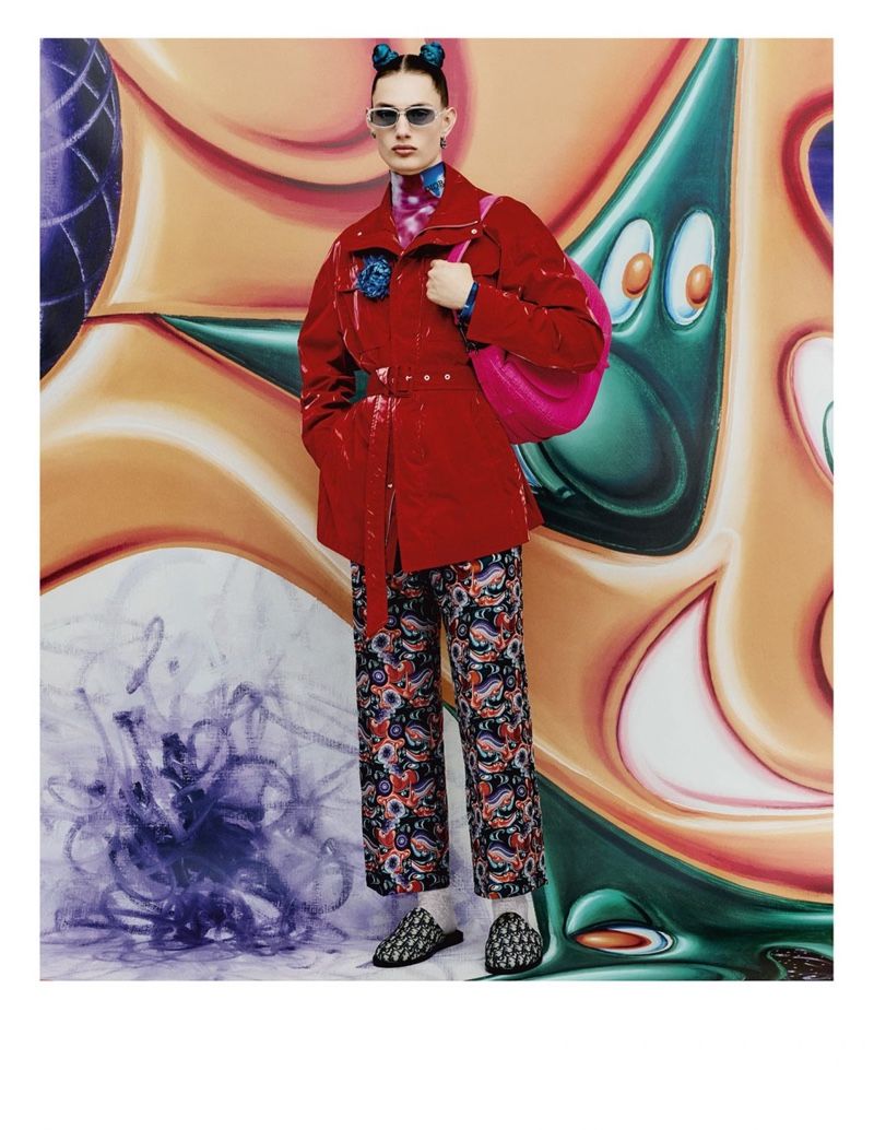 DIOR ｘKENNY SCHARFケニーシャーフ　90cm Kenny Scharf x Dior Is Available to Shop Here
