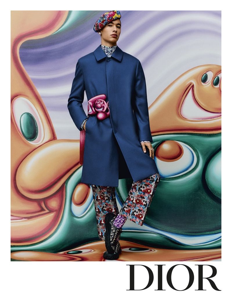 Dior x Kenny Scharf's new beachwear capsule - nss magazine