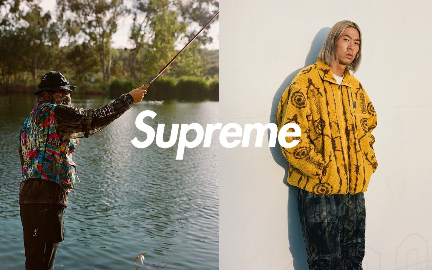 Supreme has collaborated with the best fishing brand you probably