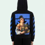 Caravaggio Painting Hoodie in white