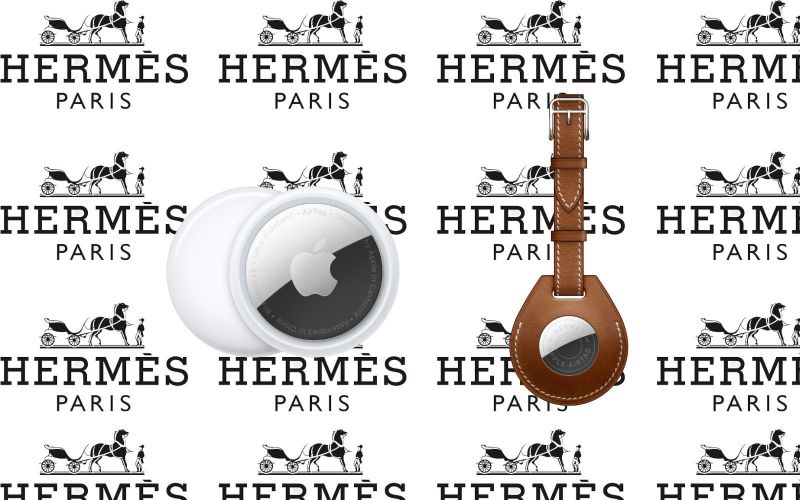 スマホアクセサリー Apple AirTag Hermes Hermès Has Made Accessories for Apple's New AirTag Tracker
