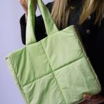 DIY puffer bag style channel, off white SEWING 