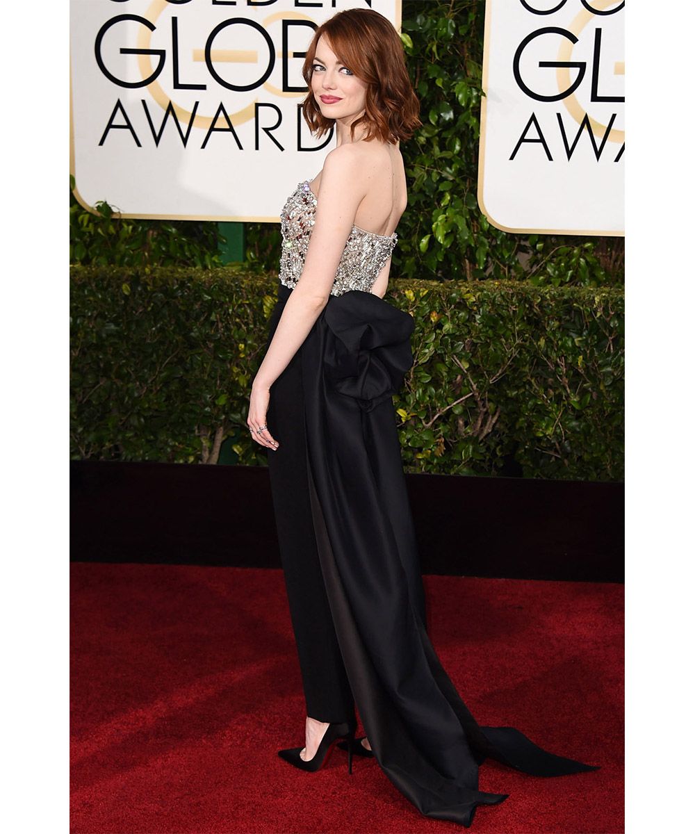 Emma Stone - 2015 Golden Globes